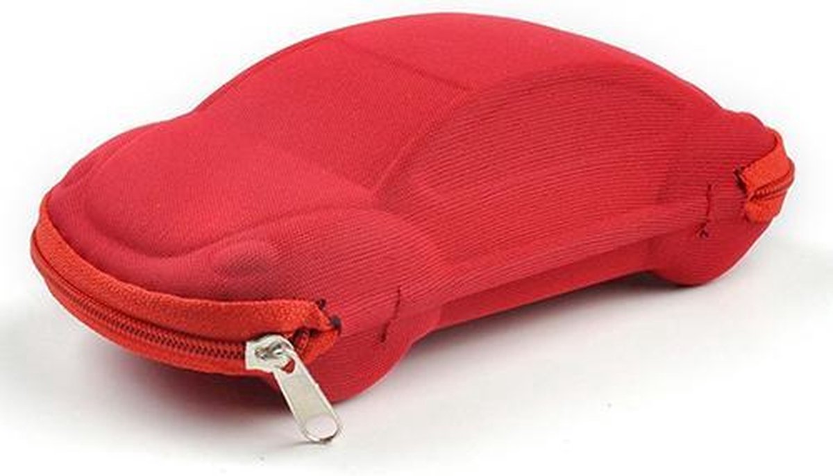 Design brillenhoesje – Rode auto – Brillenkoker voor kinderen | bol.com