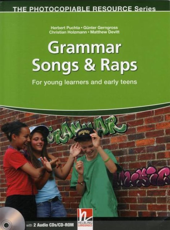 Grammar Songs & Raps (book , Audio CD , CD ROM) - cover