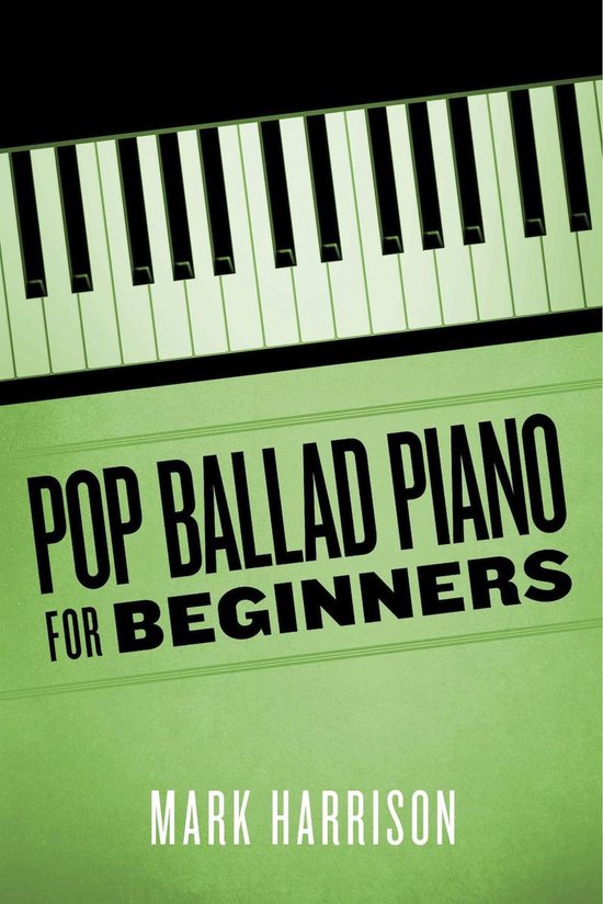 Pop Ballad Piano for Beginners - cover