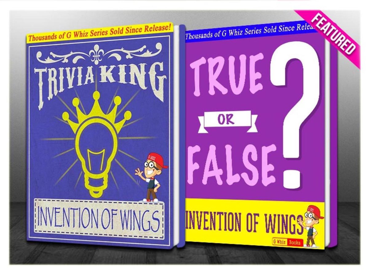 GWhizBooks.com - The Invention of Wings - True or False? & Trivia King!