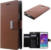 Mercury Rich Dairy wallet case Samsung Galaxy Note 3 bruin