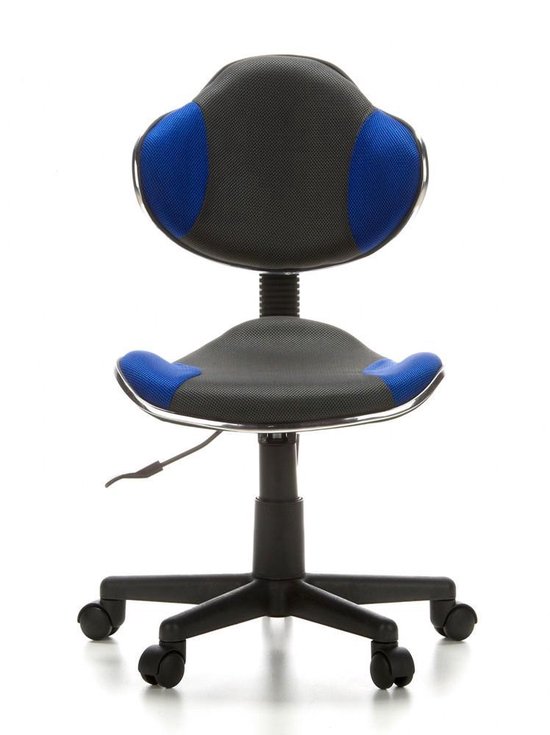 hjh office Kiddy GTI-2- Bureaustoel - Kinder - Grijs / blauw