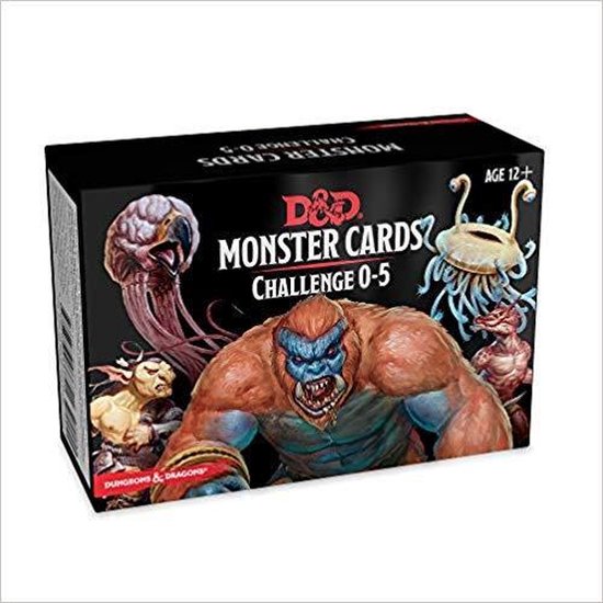 Afbeelding van het spel D&D Monster Cards Challenge 0-5