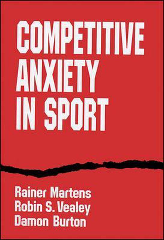 Competitive Anxiety in Sport - cover