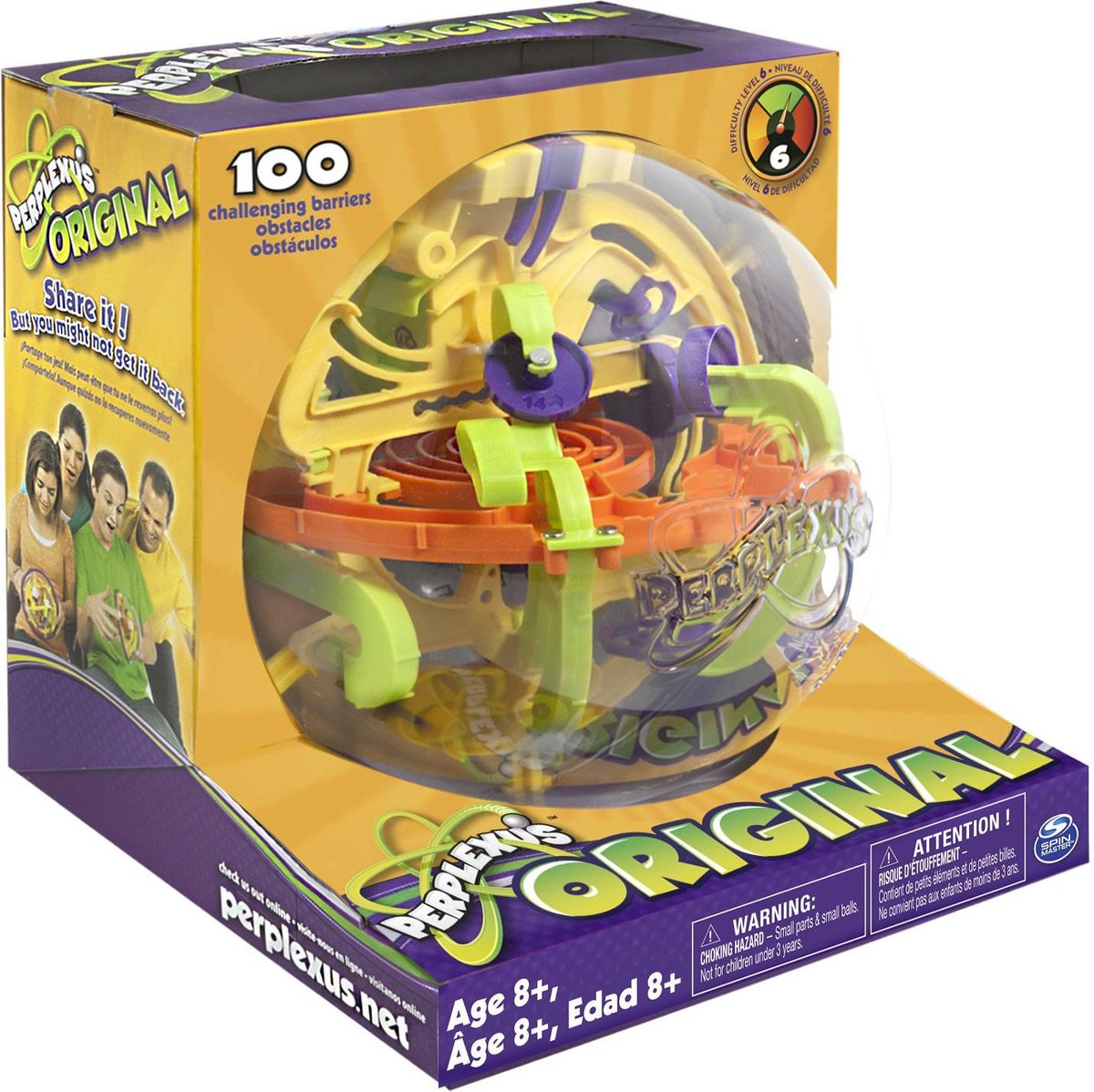 Boule Labyrinthe 3D-Casse tête Perplexus Original Spinmaster MKK53