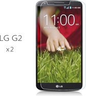 2 stuks Glass Screenprotector - Tempered Glass  voor LG G2