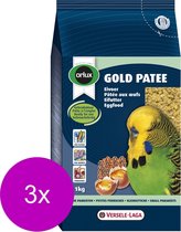 Versele-Laga Orlux Gold Patee Parkiet - Vogelvoer - 3 x 1 kg