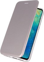 Bestcases Hoesje Slim Folio Telefoonhoesje Huawei Mate 20 - Grijs