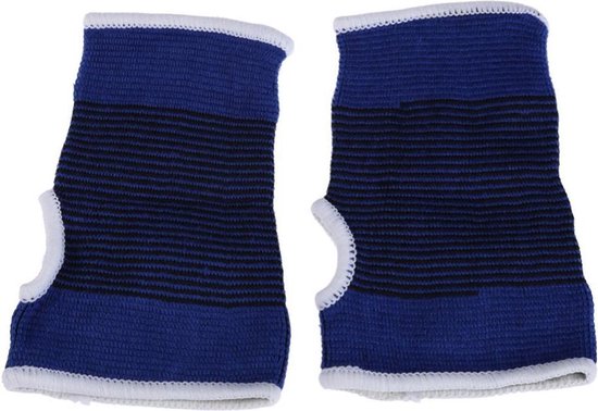 Bandage poignet 2 pièces Blauw