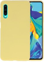 BackCover Case Color Phone Case Huawei P30 - Jaune