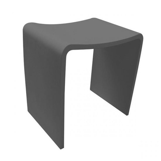 Douchekruk Solid Surface Lodi Donker Grijs