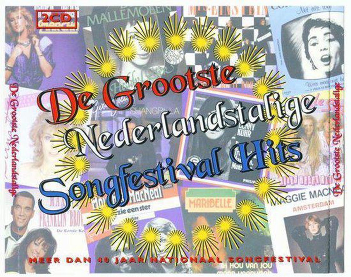 De Grootste Nederlandstalige Songfestival Hits, various artists | CD