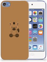 Geschikt voor iPod Touch 5 | 6 Uniek TPU Hoesje Baby Hyena