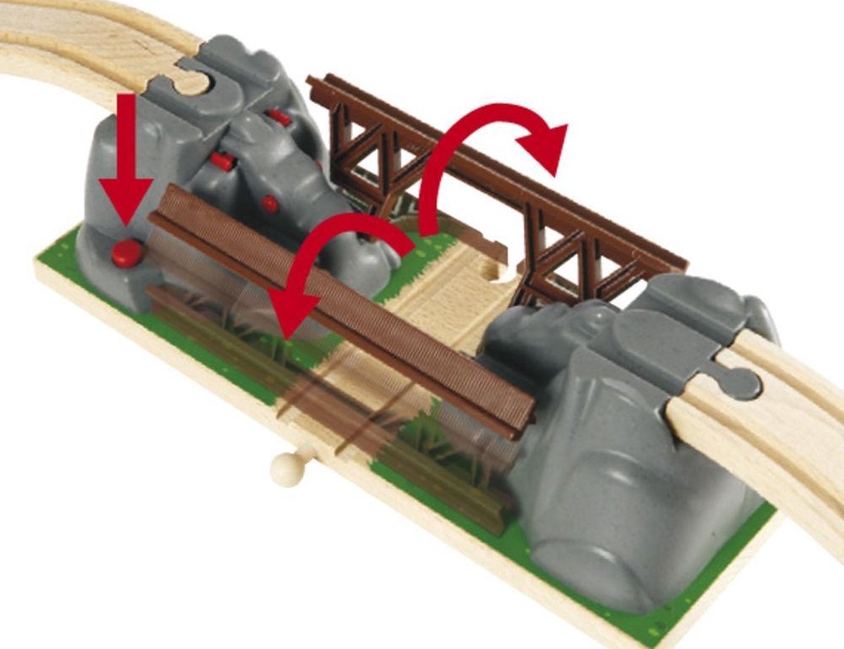 BRIO Klapbrug (33381) - uitbreiding voor BRIO World - vanaf 3 jaar — afbeelding 9