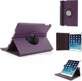 iPad AIR 2 - 360 graden case PAARS PU leer