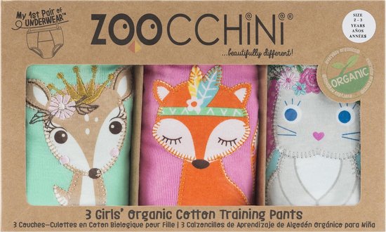 Product: Zoocchini oefenbroekjes girl Woodland Princesses 2-3 jaar, van het merk Zoocchini