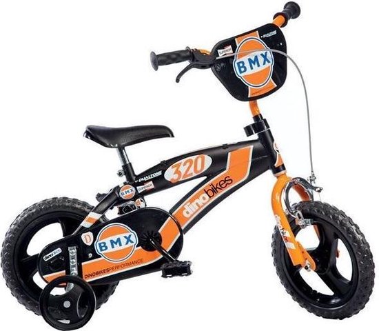 orange and black bmx