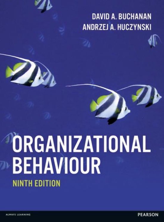 Organizational Behaviour - cover