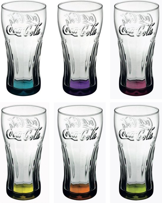 voor Grafiek Kruis aan Coca Cola Tumblerglas - Assorti - 30 cl - 6 stuks | bol.com