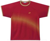 Chemise de tennis Yonex - Homme - Rouge / Jaune taille M