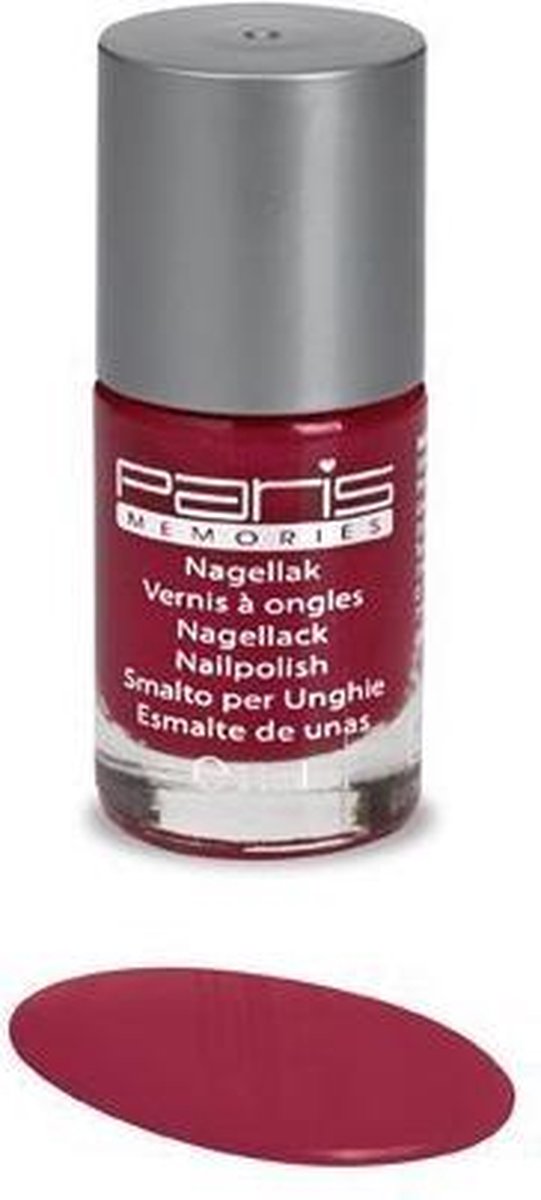 Paris Memories - Nagellak - cyclaamroze met miniglitters - nummer 299 - 1 flesje met 11 ml.