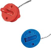 Lalizas Spare Deck Filler Cap with Chain for Fuel