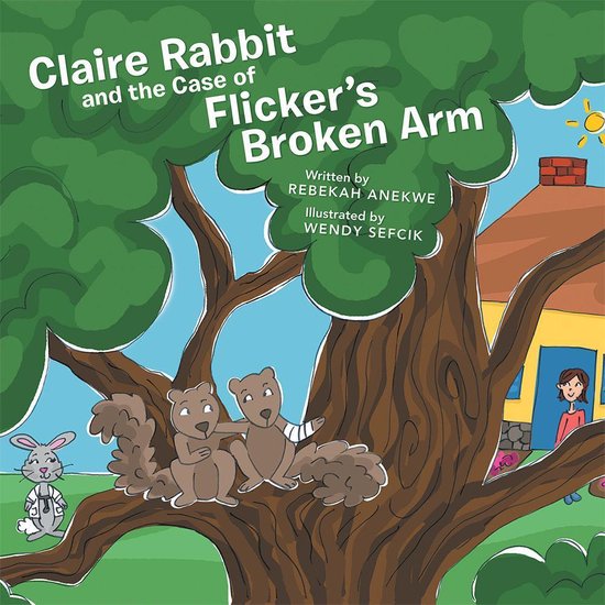 Claire Rabbit and the Case of Flicker’s Broken Arm - cover