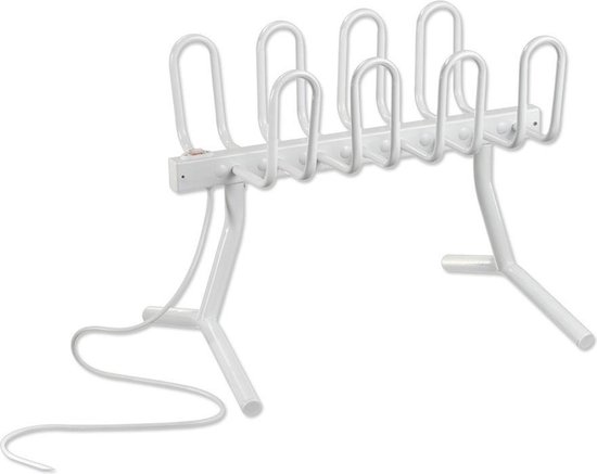 Elektrische schoendroger, droger voor laarzen, schoenen, handschoenen, schoenverwarming, schoenwarmer, deodorisatie en sterilisatie, 220 V, timerfunctie Elektrische schoendroger, droger voor laarzen, schoenen, handschoenen, schoenverwarming, schoenwarmer, deodorisatie en sterilisatie, 220 V, timerfunctie