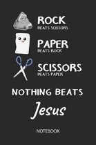 Nothing Beats Jesus - Notebook