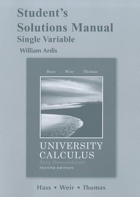 University Calculus Early Transcendentals Single Variable 9780321694621 Joel 9095