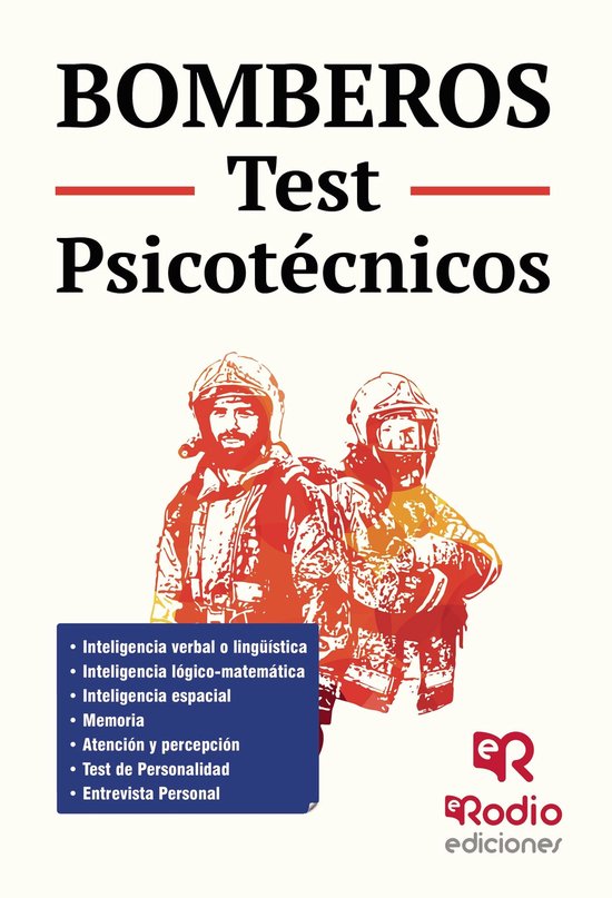 Bomberos. Test Psicotécnicos - cover