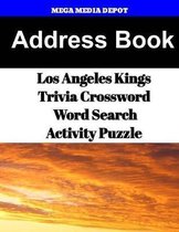 Address Book Los Angeles Kings Trivia Crossword & WordSearch Activity Puzzle