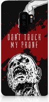 Geschikt voor Samsung Galaxy S9 Plus Standcase Hoesje Design Zombie Blood