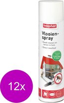 Beaphar Tapijtspray - Anti vlooienmiddel - 12 x 400 ml