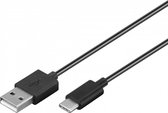 Goobay 59124 USB-kabel 3 m USB 2.0 USB A USB C Zwart