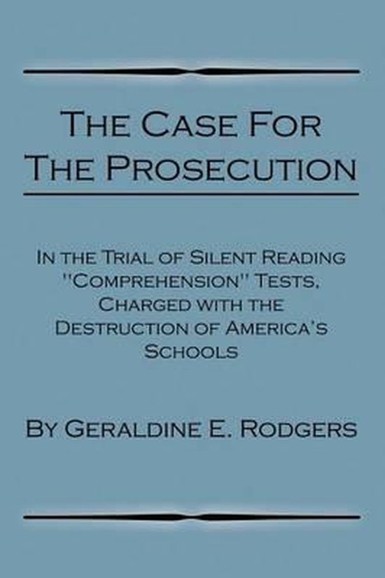 The Case for the Prosecution - cover