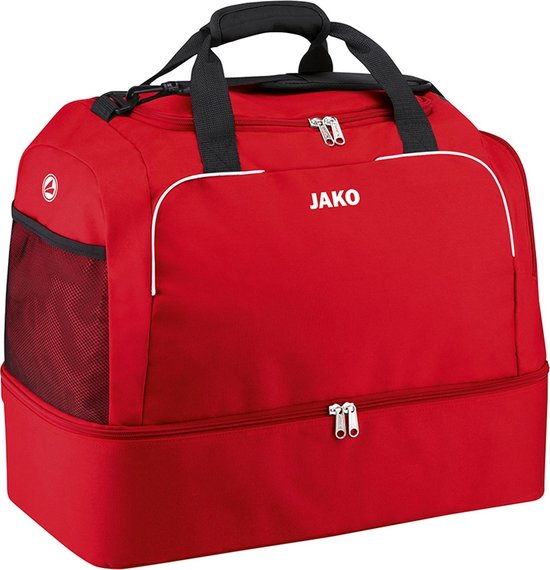 Jako Classico (Junior) Sac de sport avec poche inférieure - Rouge | Taille:  JR | bol.com