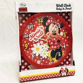 DisneyCorner | Disney | Minnie Mouse | Wandklok | 1 stuk