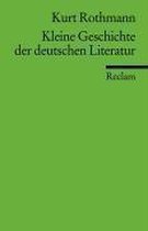 Kleine Geschichte Der Deutschen Literatur