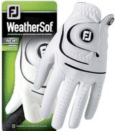 Footjoy WeatherSof heren golfhandschoen, Wit XL