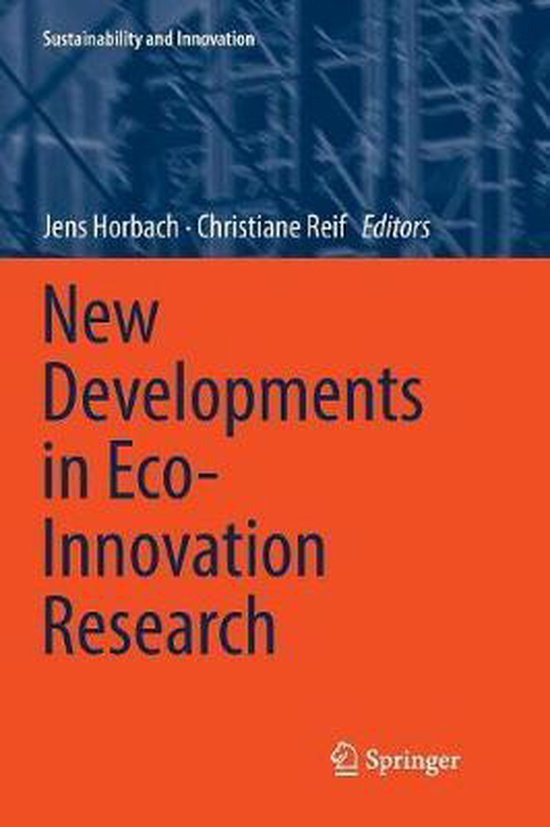Sustainability and Innovation- New Developments in Eco-Innov ... - cover