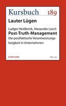 Kursbuch - Post-Truth-Management