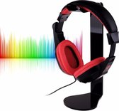 Staande Koptelefoon Houder - Headset Houder - Hoofdtelefoon Stand / Standaard - Zwart