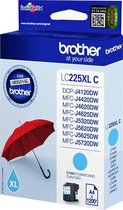 Brother LC225XLCBP - Hoog rendement - cyaan - origineel - blister - inktcartridge - voor Brother DCP-J4120, MFC-J4420, J4620, J5320, J5625, J5720; Business Smart MFC-J4420, J4620