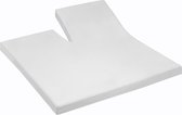 Damai - Molton split (tot 35 cm) - Badstof - 160 x 200 cm - White