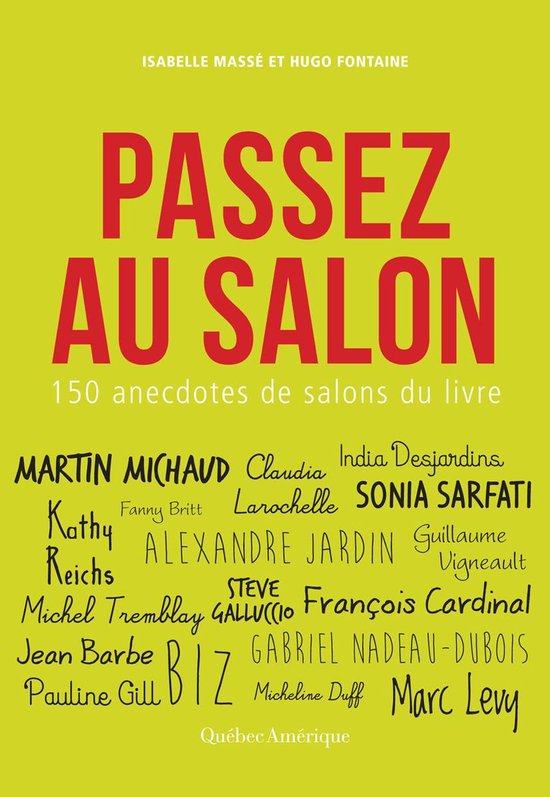 Passez au salon - cover