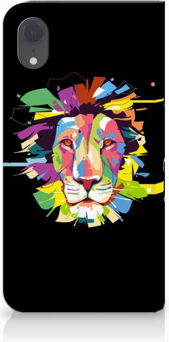 Apple iPhone Xr Magnet Case Lion Color