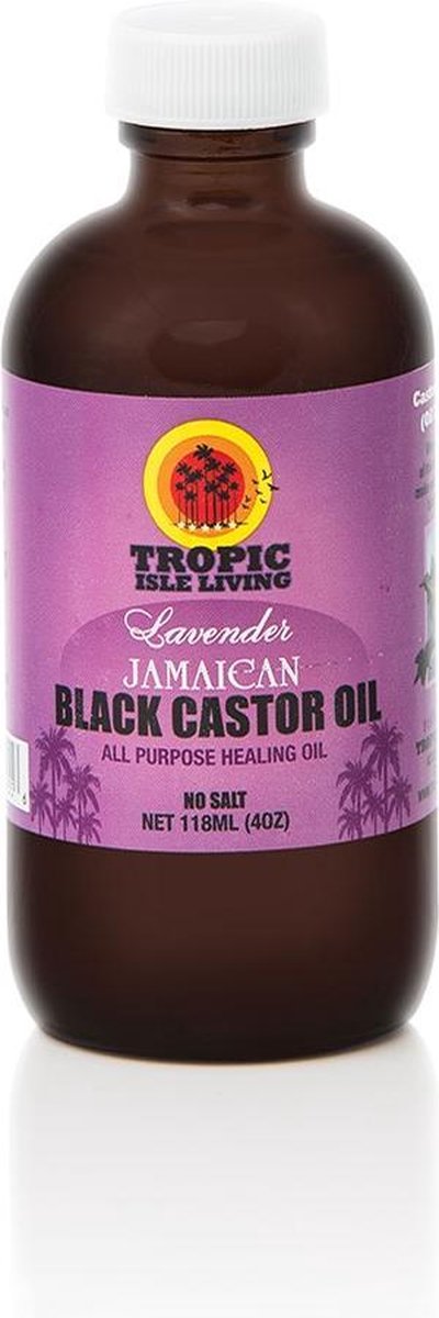 Tropic Island Living Jamaican Black Castor Oil Lavender