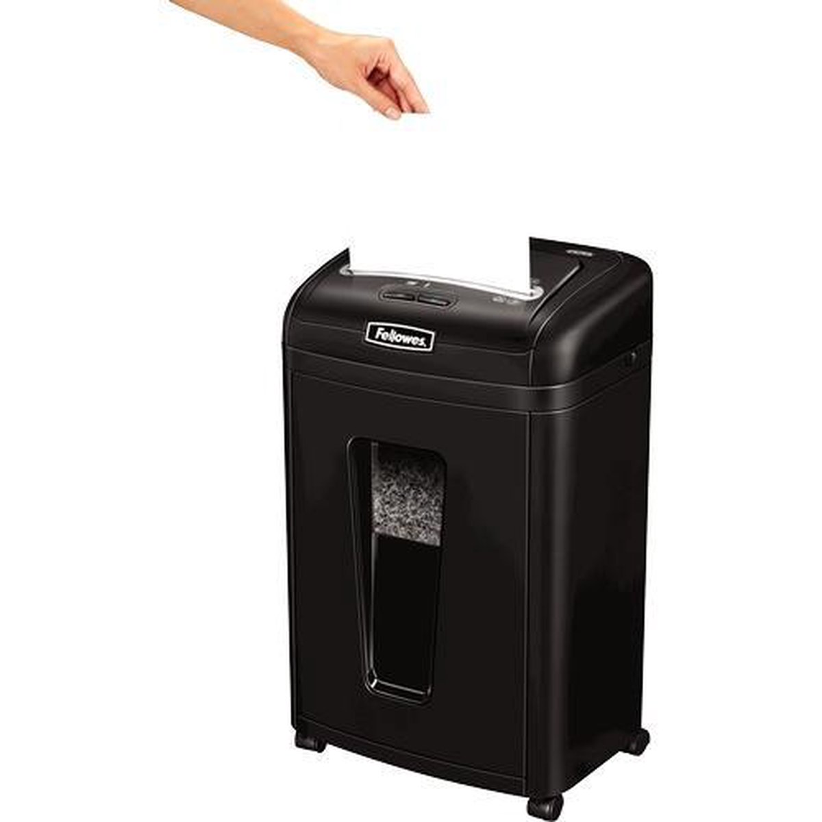 Fellowes 450M P5 Microsnipper - 9 vel micro-cut shredder thumbnail 8