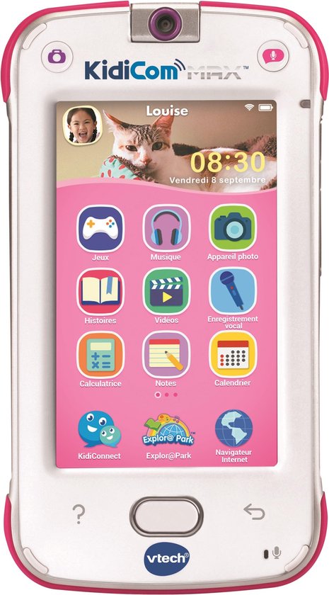 VTECH Kidicom Max Rose - Smartphone Enfant